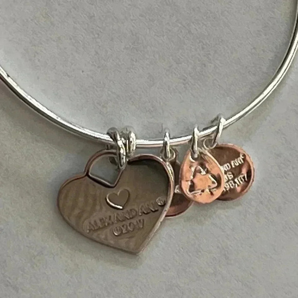 Alex and Ani Mom Bangle in silver - Picture 2 of 2